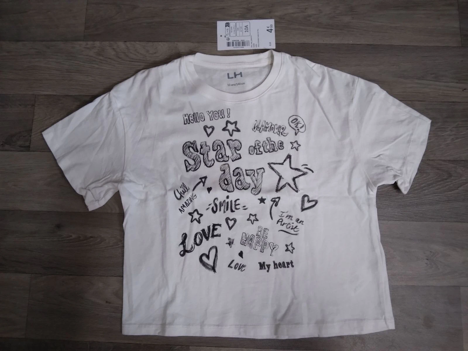 T-shirt fille 10 ans